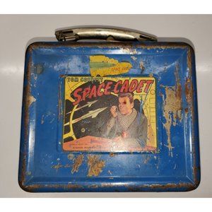 1952 Aladdin Tom Corbett Space Cadet Metal Lunch Box